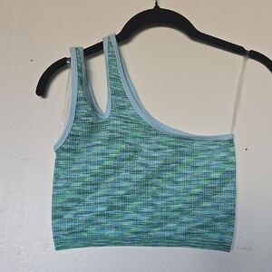 Aerie Green and Blue Tank Top